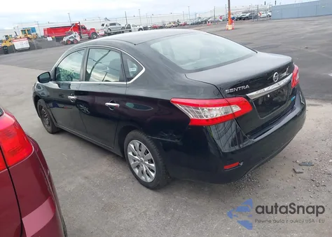 2013 Nissan Sentra Sv z USA, uszkodzony, nr VIN 1N4AB7AP4DN909179